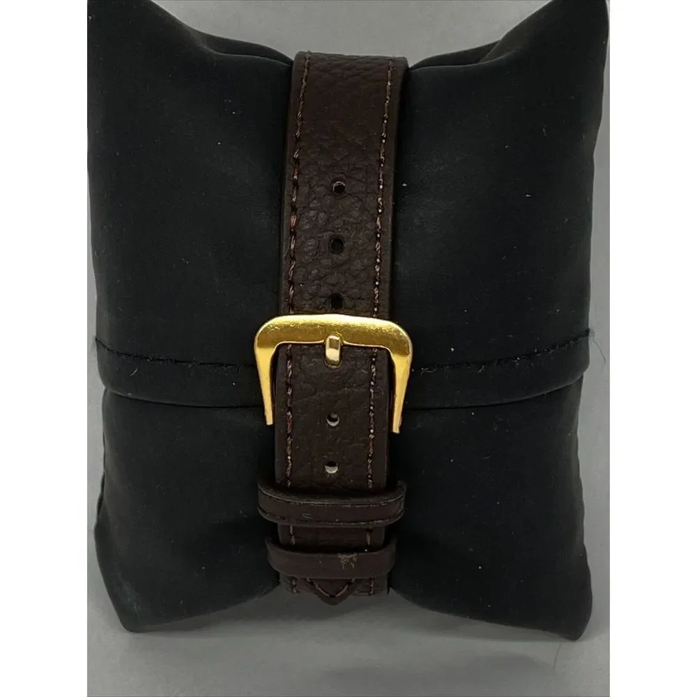 Kate Spade New York 0781 Women Brown Leather White Analog Dial Wrist Watch XX578